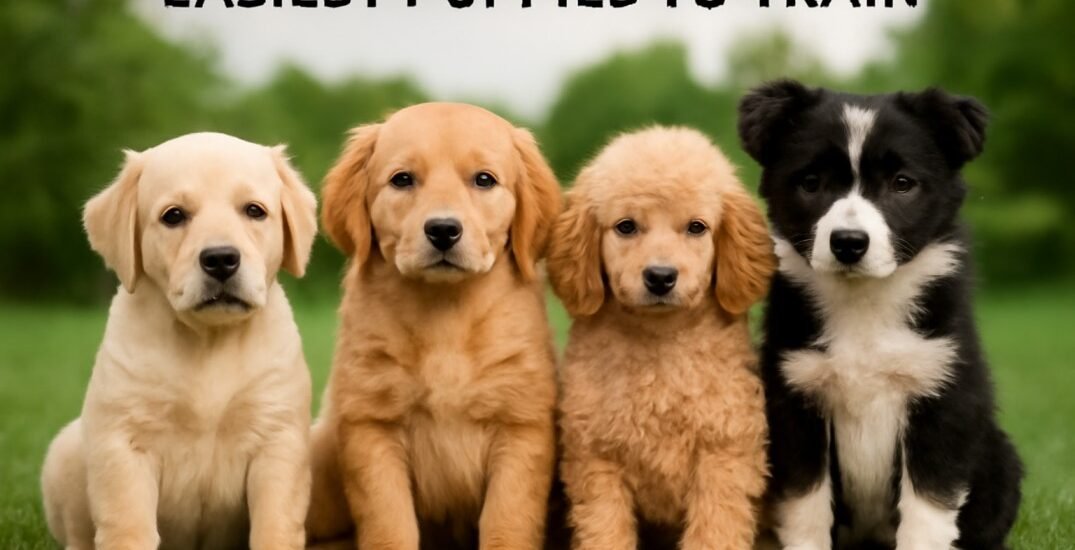 easiest puppies to train