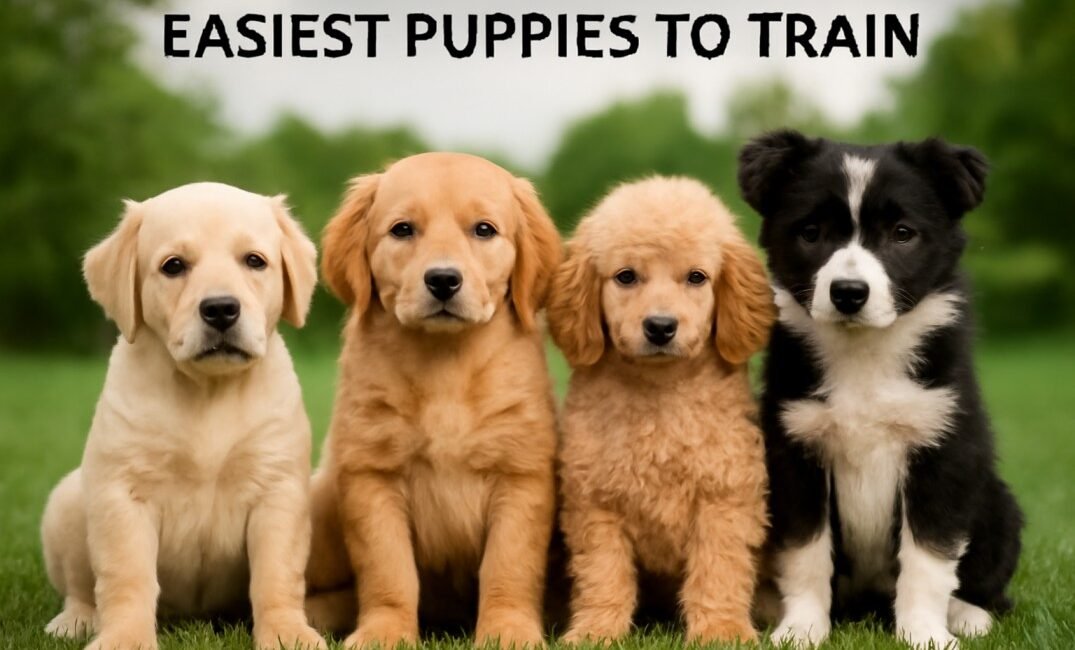 easiest puppies to train
