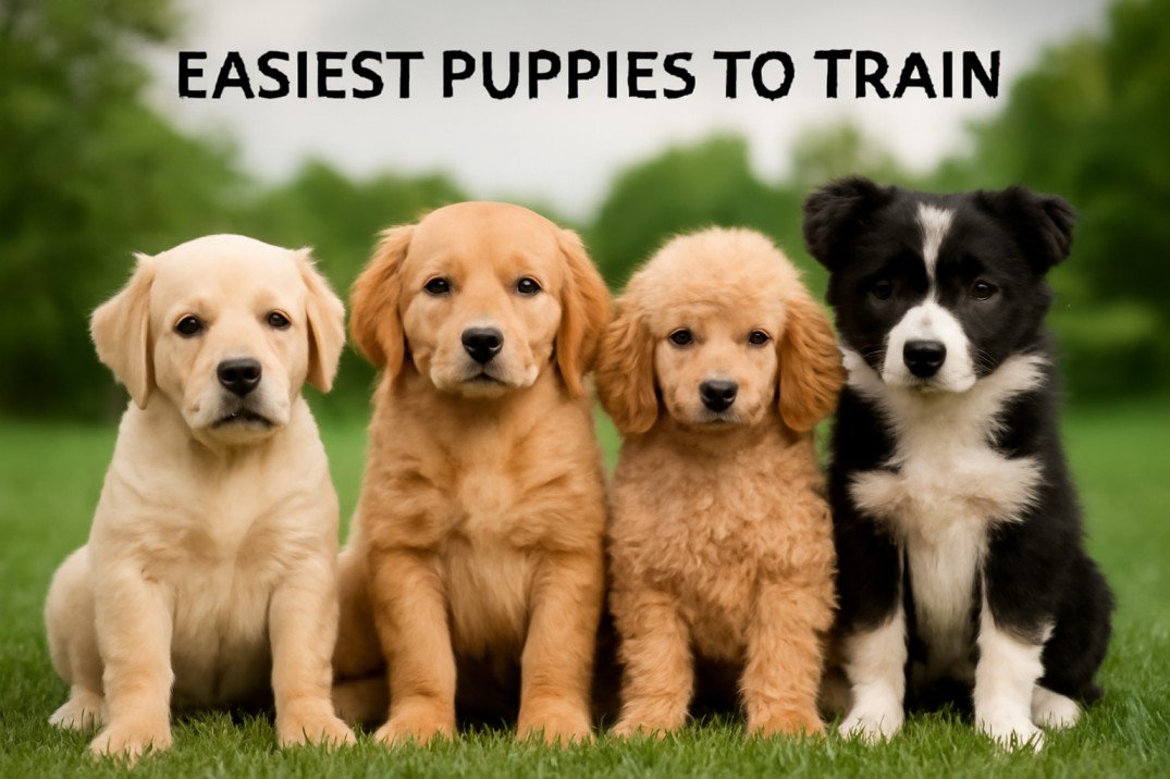easiest puppies to train